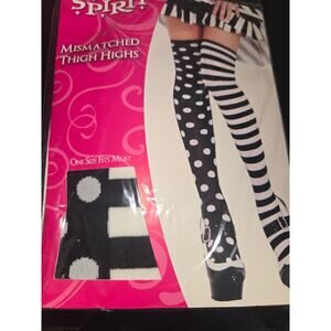 Mismatched Thigh Highs